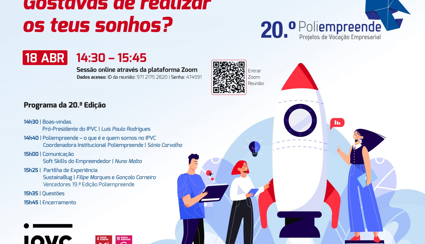 (Português) Lançamento da 20ª Edição do Concurso Regional Poliempreende<