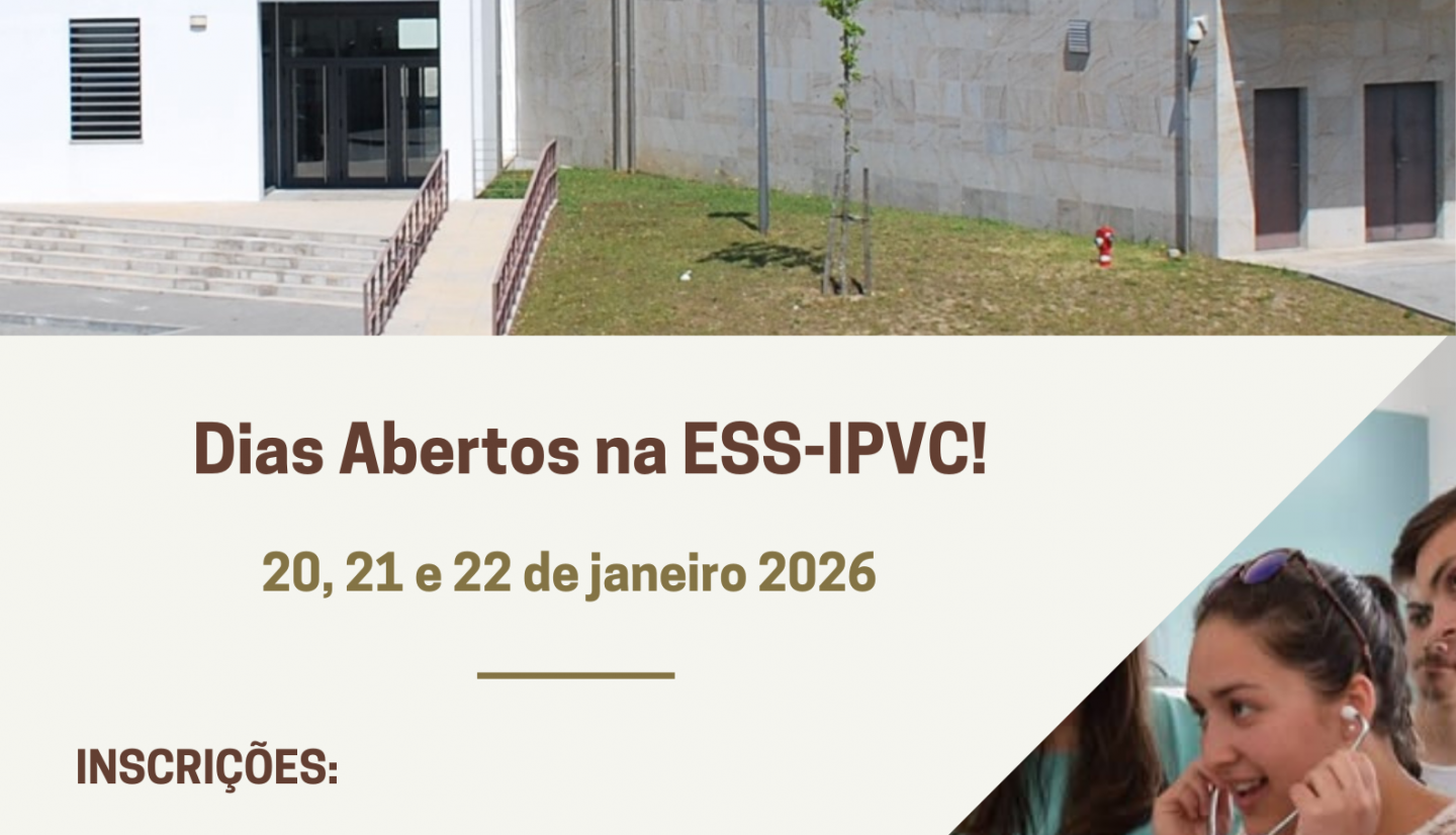 Dia Aberto na ESS | 20 a 22 de janeiro de 2026