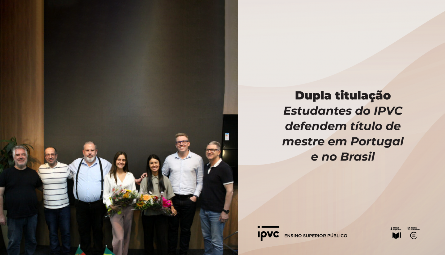 Concluída primeira dupla titulação<