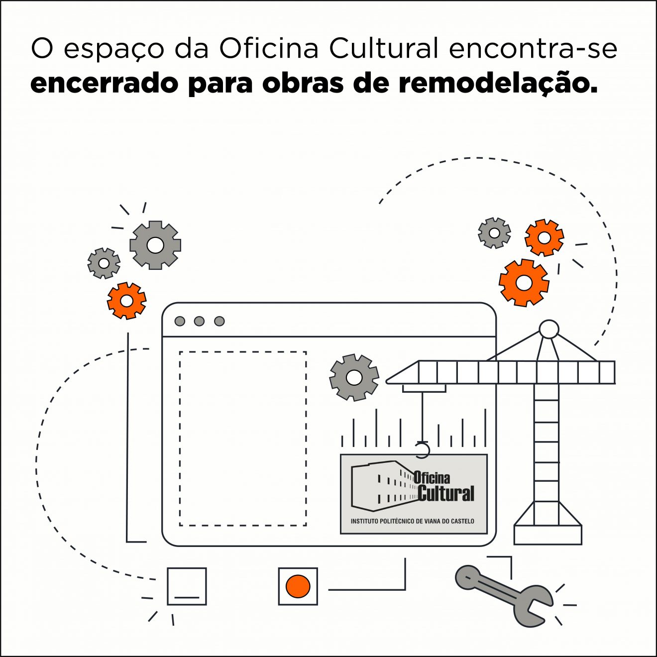Encerrado para obras