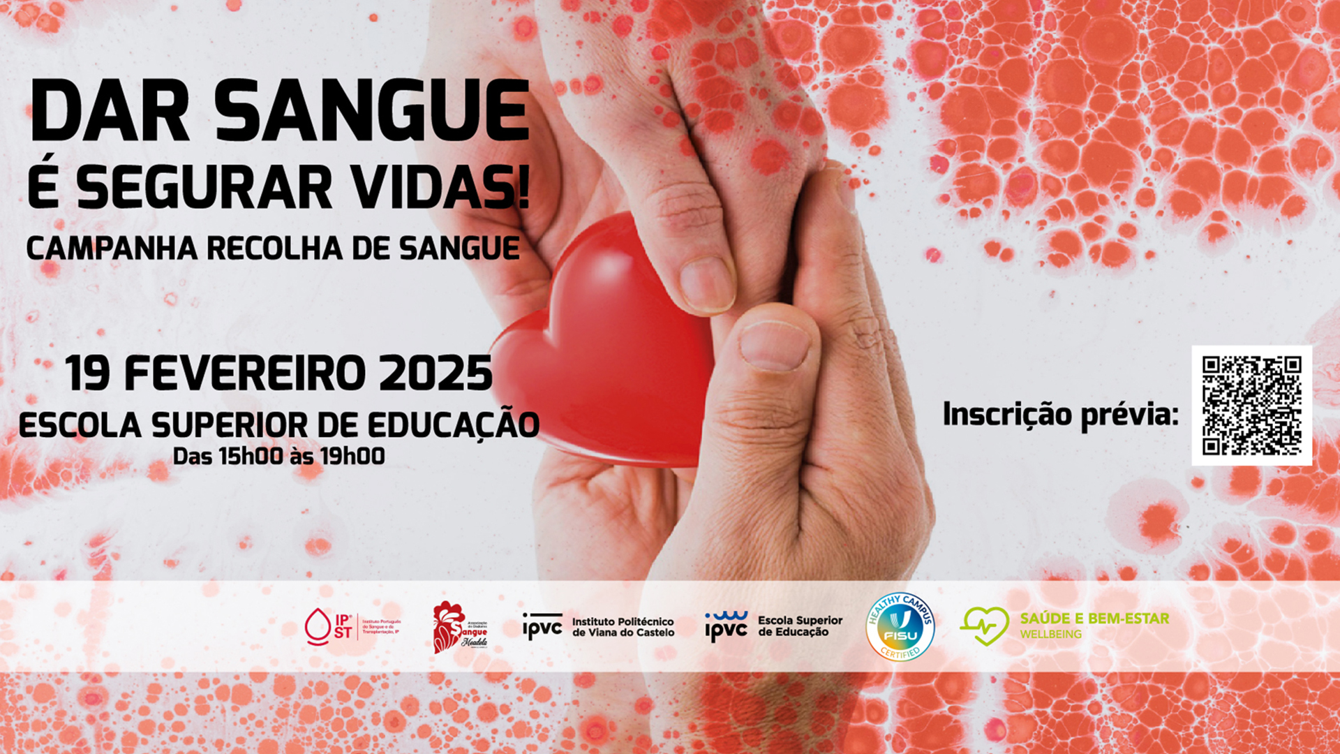 Dádiva de sangue na ESE