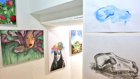 Foto da exposição
