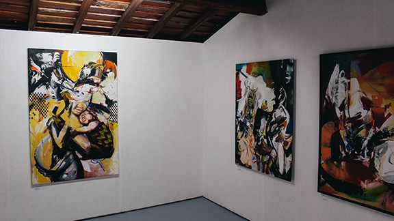 Foto da exposição