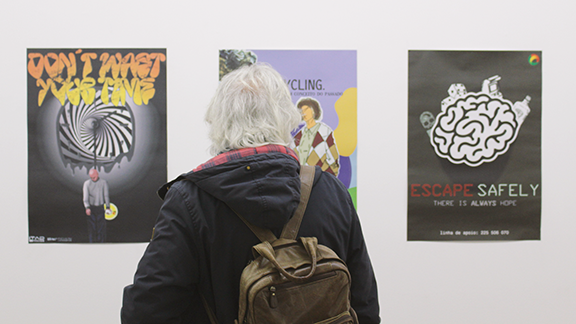 Foto da exposição