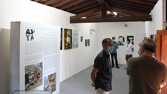 Foto da exposição