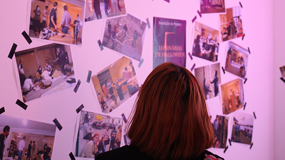 Foto da exposição