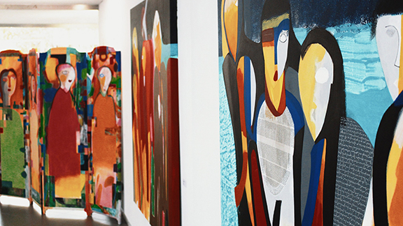 Foto da exposição