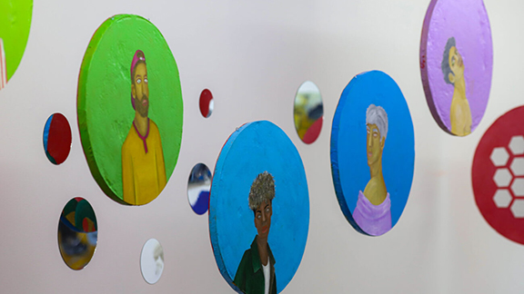 Foto da exposição