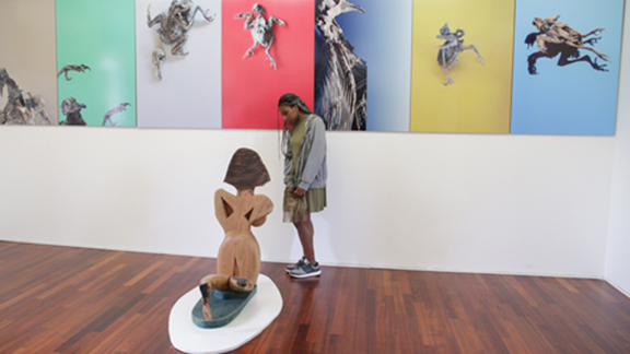 Foto da exposição