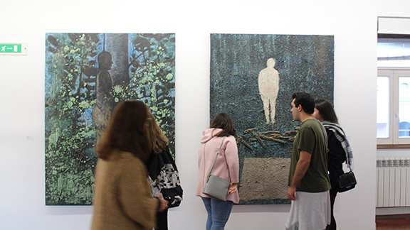 Foto da exposição