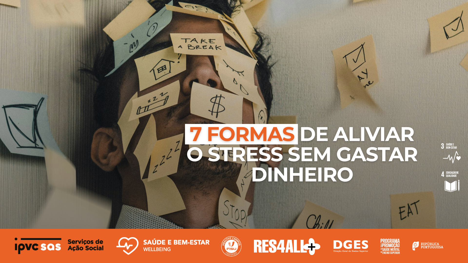 7 formas de aliviar o stress sem gastar dinheiro