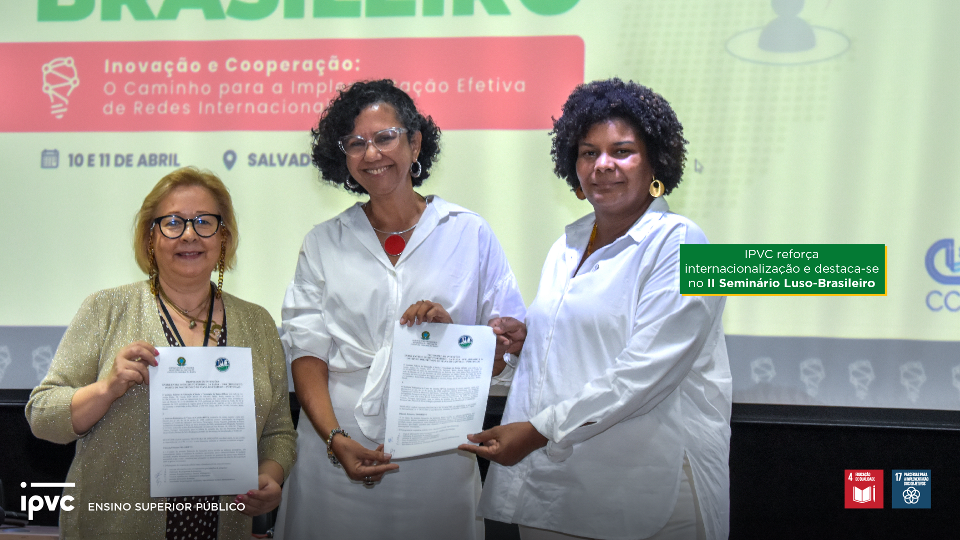 IPVC firma mais parcerias estratégicas